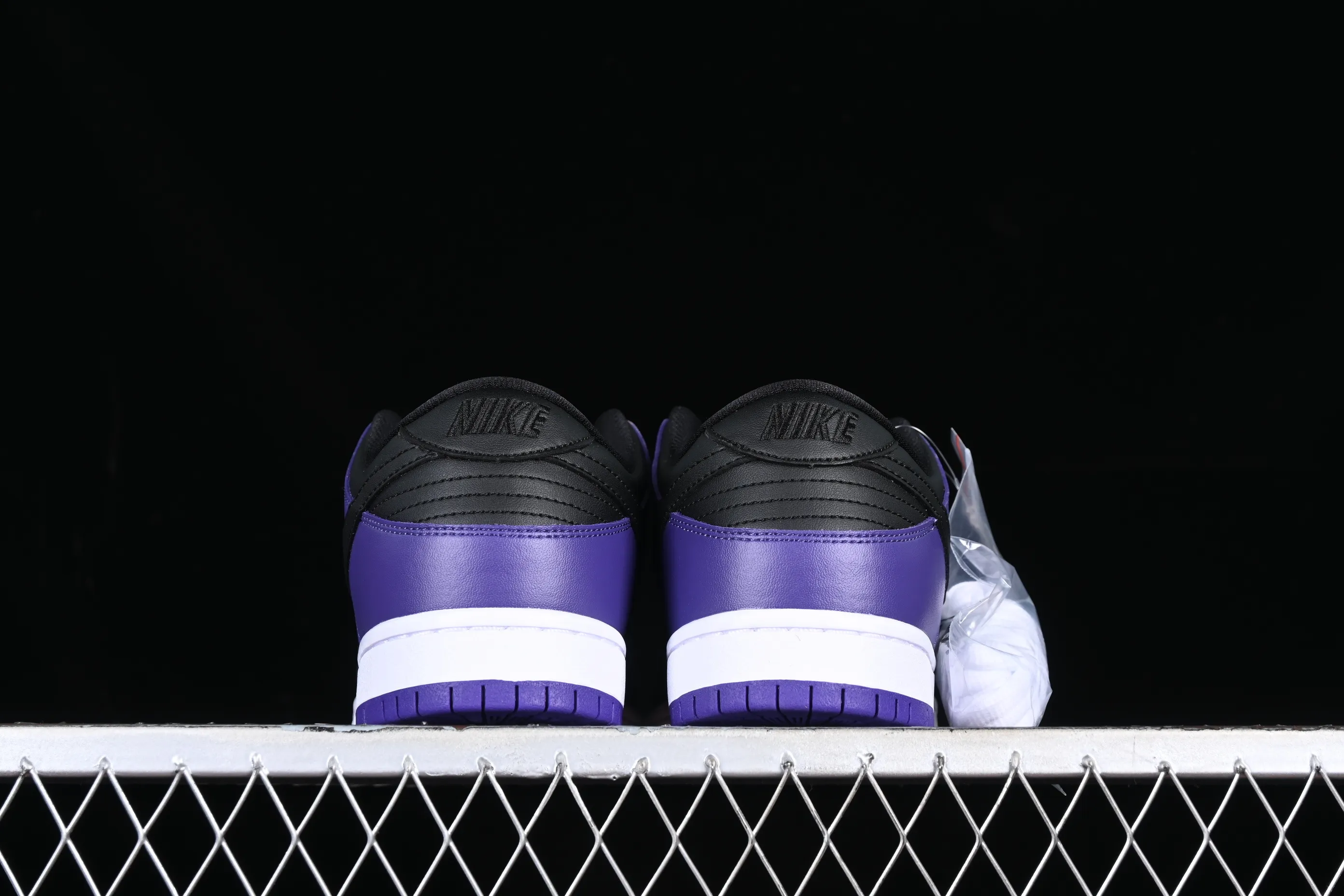 All categories Nk SB Dunk series Nk SB Dunk Low low-top sneakers Nk SB Dunk Low "Court Purple" black purple North Carolina blue low-top casual sports skateboard shoes BQ6817-500